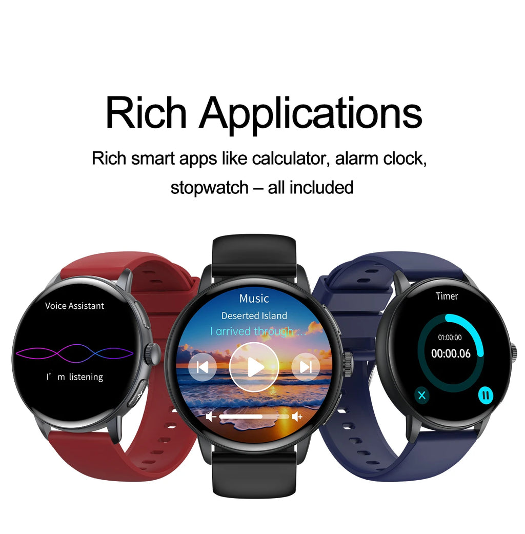 2026 New AI Accurate Diagnosis Body Fat Uric Acid BP ECG SmartWatch HD AMOLED Screen call Sport Health Smart watch For Men women