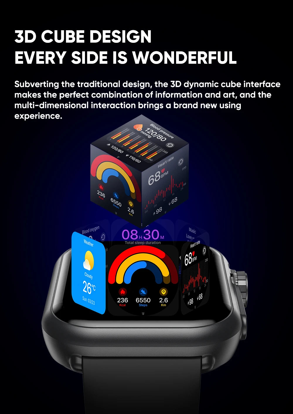 2025New For XIAOMI IOS Watch Ultra2 Smart Watches Women 1000mAh 1.85" AMOLED Full Touch Screen BT Call Ladies Fashion Smartwatch
