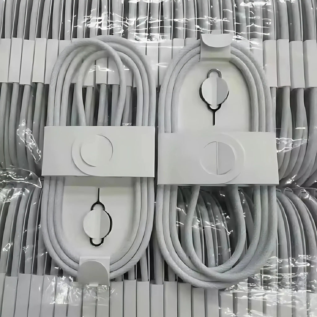 1/10/30Pcs Original 60W Type C Weaving Cable For Apple iPhone 16 15 14 13 17 Pro Max 17 Air USB-C Fast Charging 1M Phone Cables
