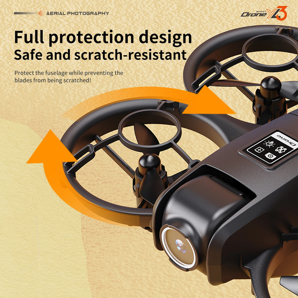 2026 Mini Quadcopter Screen Aerial Photography High-Definition Dual-Camera Foldable 3D Flip App Control Drone Optical Flow