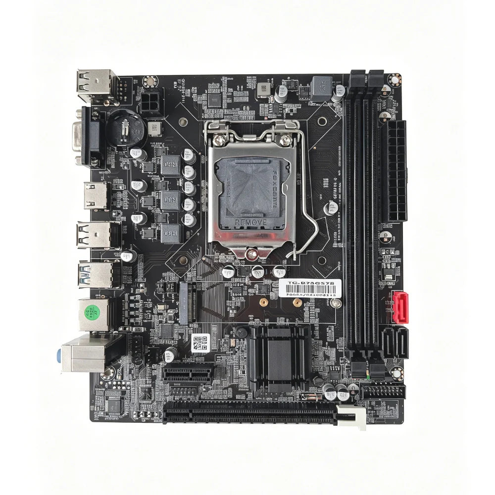 KONALET B75 Motherboard LGA1155 DDR3 Mainboard Support M.2 SSD Intel Core i3 i5 i7 2nd 3rd Gen CPU Desktop Board VGA HDMI
