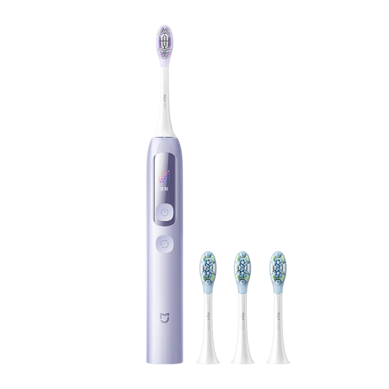 MIJIA Smart Servo-Oscillation Electric Toothbrush Pro,IPX8 Waterproof & Travel Lock,180-day long battery life,App Control