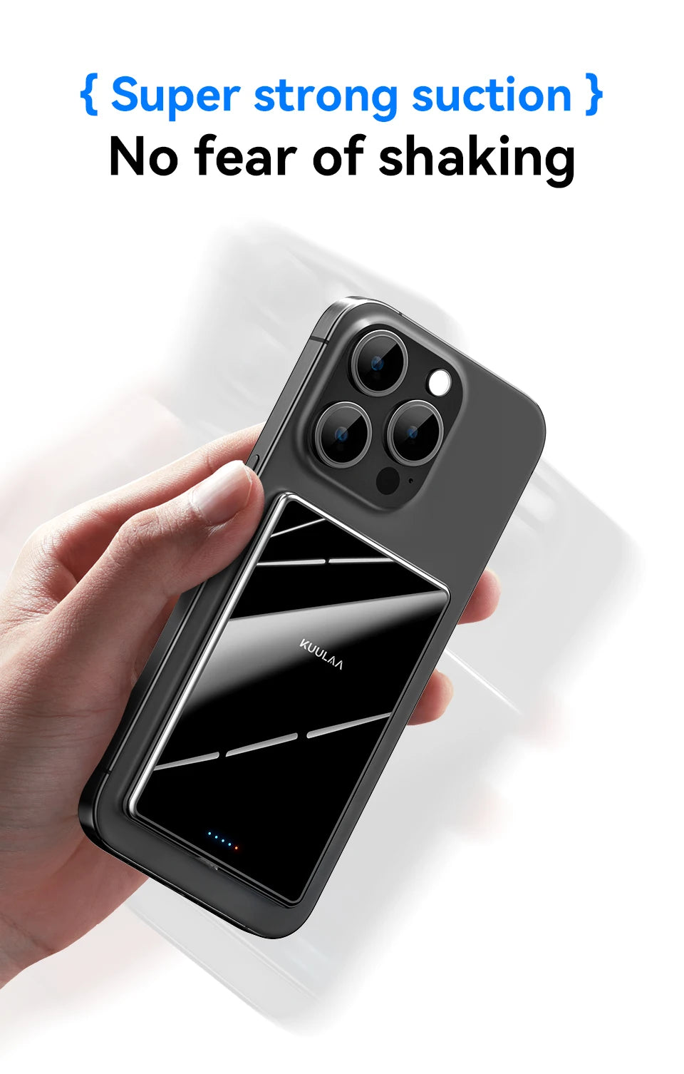 KUULAA Magnetic Power Bank 5000mAh Portable Charger 20W Fast Charging External Battery For Magsafe For iPhone17 16 15 14 Por Max