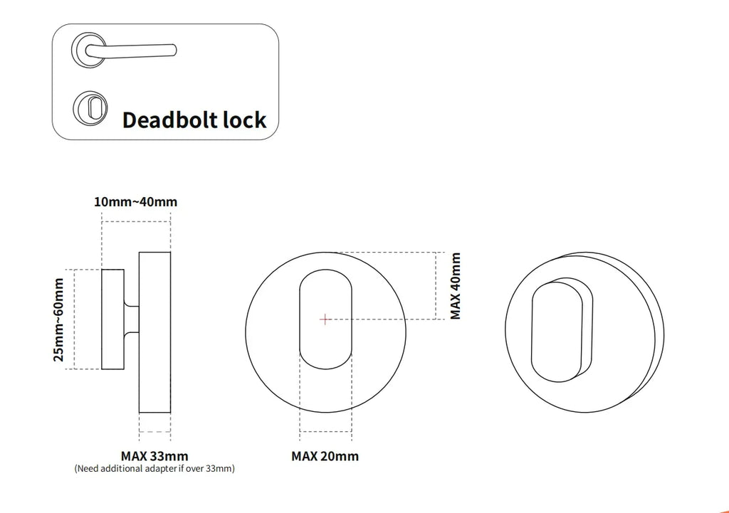 CDOK A1Pro Tuya Bluetooth smart lock is installed on the traditional door lock manual knob to achieve smart unlocking