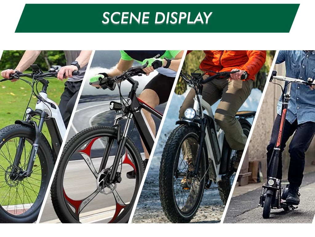 UART2 P3C Waterproof Electric Bike LCD Display Meter E Scooter LCD Panel With USB UART For Mountain Electric Bike Parts (5PIN)