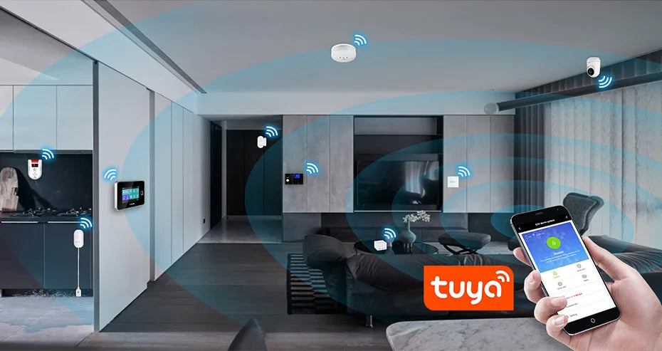 FUERS 5MP HD Indoor Security WIFI Camera For Baby Monitor Dog Camera Motion Detection Tuya Smart Home Works With Alexa