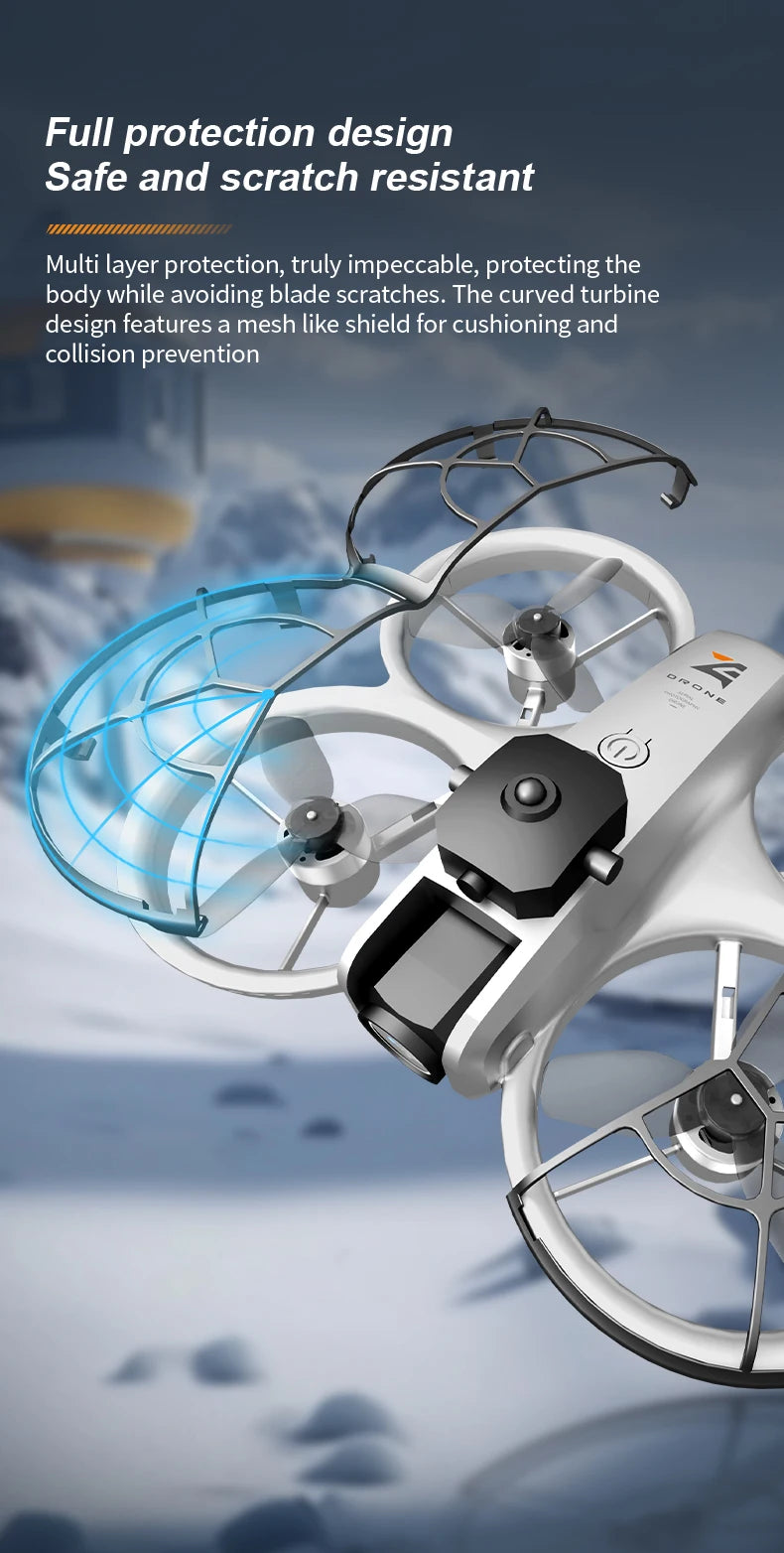 New Z4 Mini Drone 4K HD Camera  Aerial Photography Brushless Motor Optical flow positioning Large screen Rc Quadcopter Toys Gift