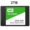 WD GREEN 2.5" SATA III SLC internal Solid State Disk 1TB 2TB Read Speed 545MB Hard Drive for Laptop Desktop SSD Original