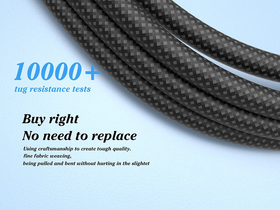 UGOURD Thunderbolt 5 Cable Type C 80Gbps USB4 Gen4 USB C to C 240W Charge Cable 16K Compatible Thunderbolt 4/3 40Gbps for eGPU