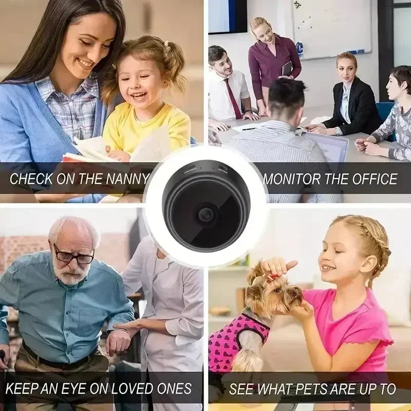 A9 Wifi Mini Camera 1080P Security Monitoring Wireless Remote Night Vision Video Surveillance Smart Home Mini DV Cam HD Camera