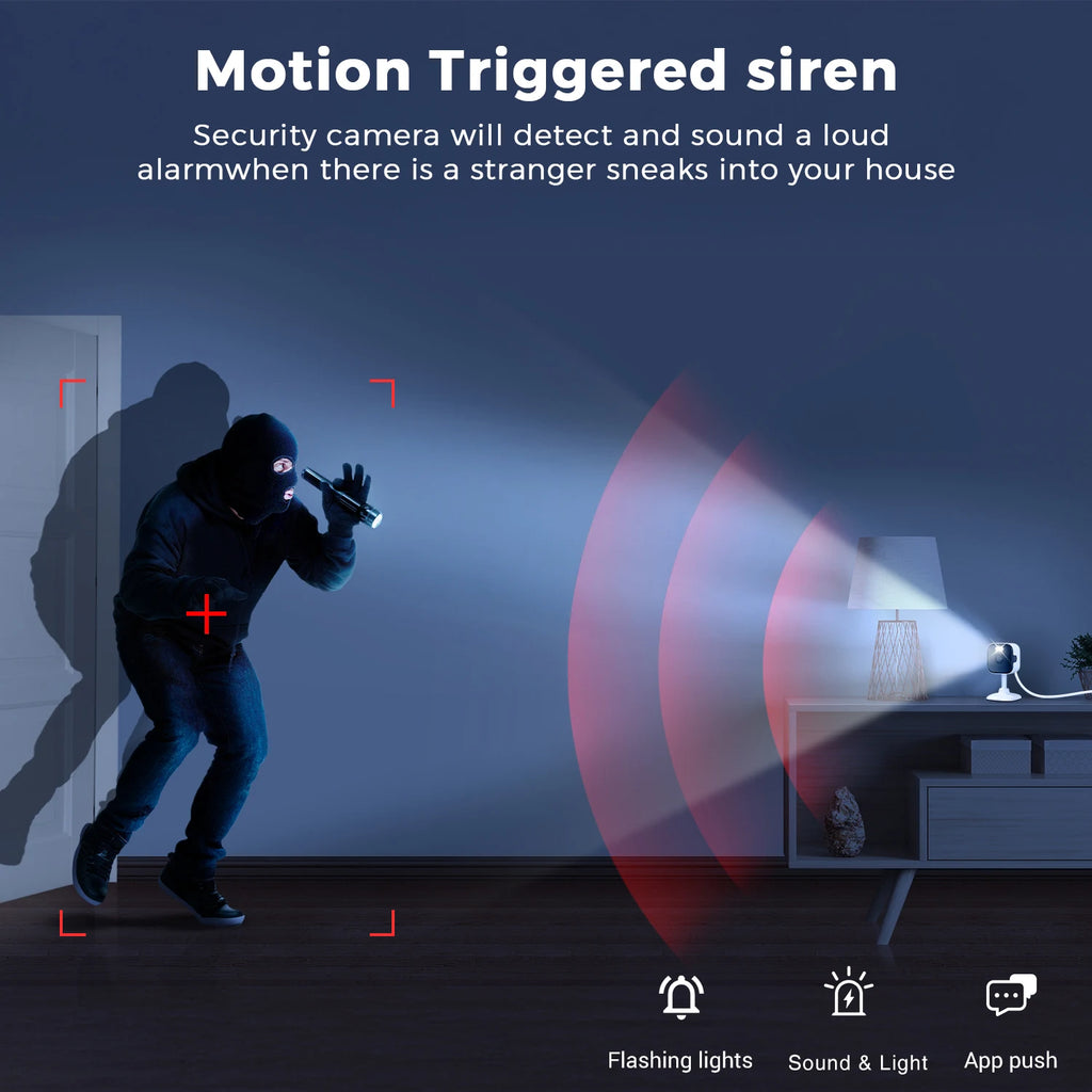 BESDER 5MP Mini Cube Camera Wifi Indoor Two Way Audio Human Detection Home 3MP CCTV Security IP Camera 2MP 5X Zoom O-Kam Pro APP