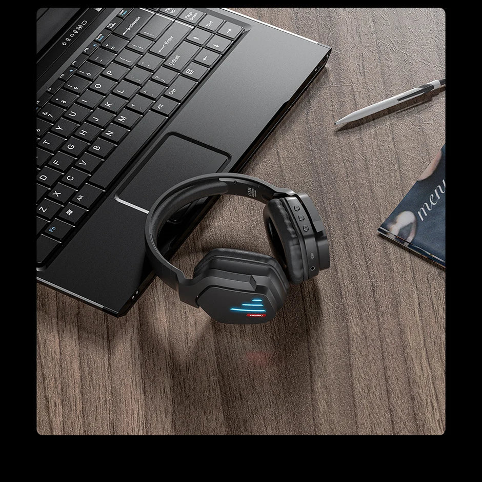 ONIKUMA Wireless Gaming HeadsetNoise Cancelling Earphone Headset Gaming Headphone With Microphone RGB B60  For PS5 PS4 PC Mac