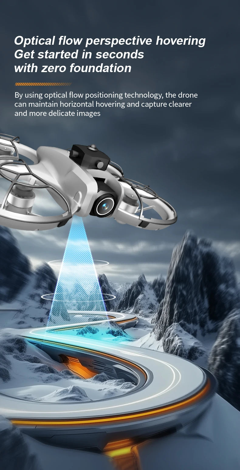 New Z4 Mini Drone 4K HD Camera  Aerial Photography Brushless Motor Optical flow positioning Large screen Rc Quadcopter Toys Gift