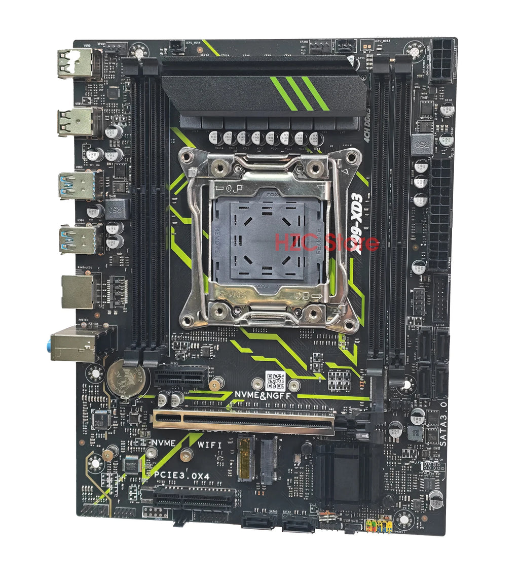 X99 DDR3 Motherboard Combo set kit with Xeon E5 2696 V3 CPU and 32GB DDR3 1600MHZ Memory completo set TPM 2.0 PIN c612 x99 kit