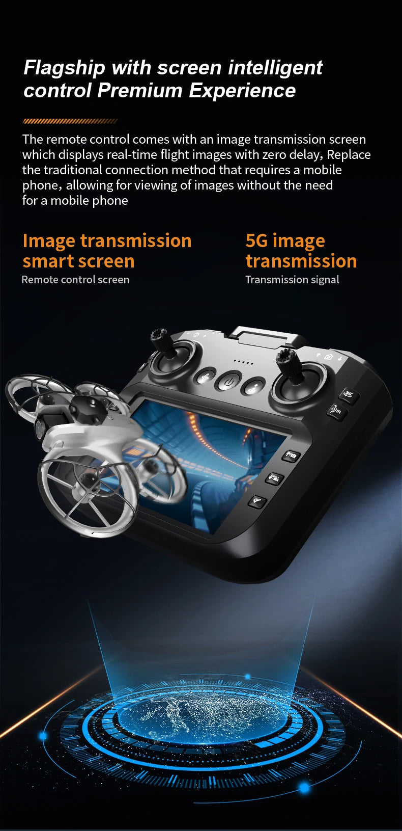 New Z4 Mini Drone 4K HD Camera  Aerial Photography Brushless Motor Optical flow positioning Large screen Rc Quadcopter Toys Gift