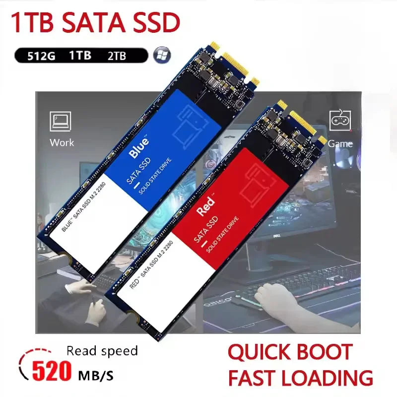 Original M2 NVMe 2280 SSD 1TB 2TB High Speed Internal Solid State Drive Hard Disk For Laptop Desktop PC Upgrade Replacement 2026