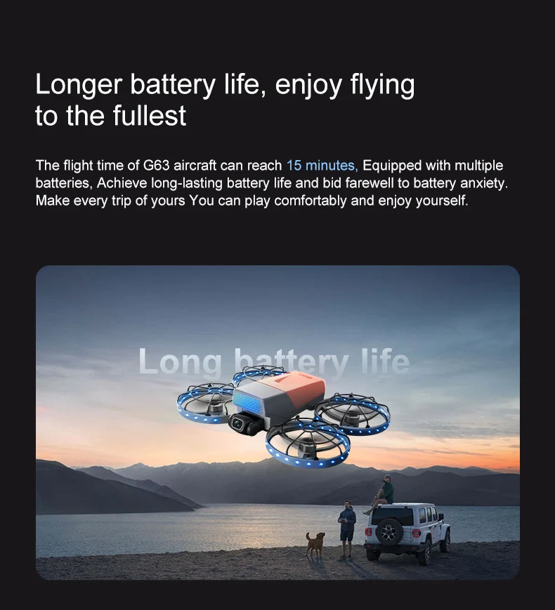 droneS 4k professional 10km  brushless optical flow folding dual mirror professional aerial photography with servo gimbal drone