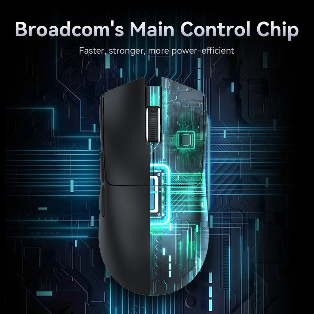 ATTACK SHARK X11-Mouse Tri-Mode Lightweight Gaming Mouse,PAW3311,22000DPI,400IPS,40G,1K Return Rate,Magnetic Fast Charging