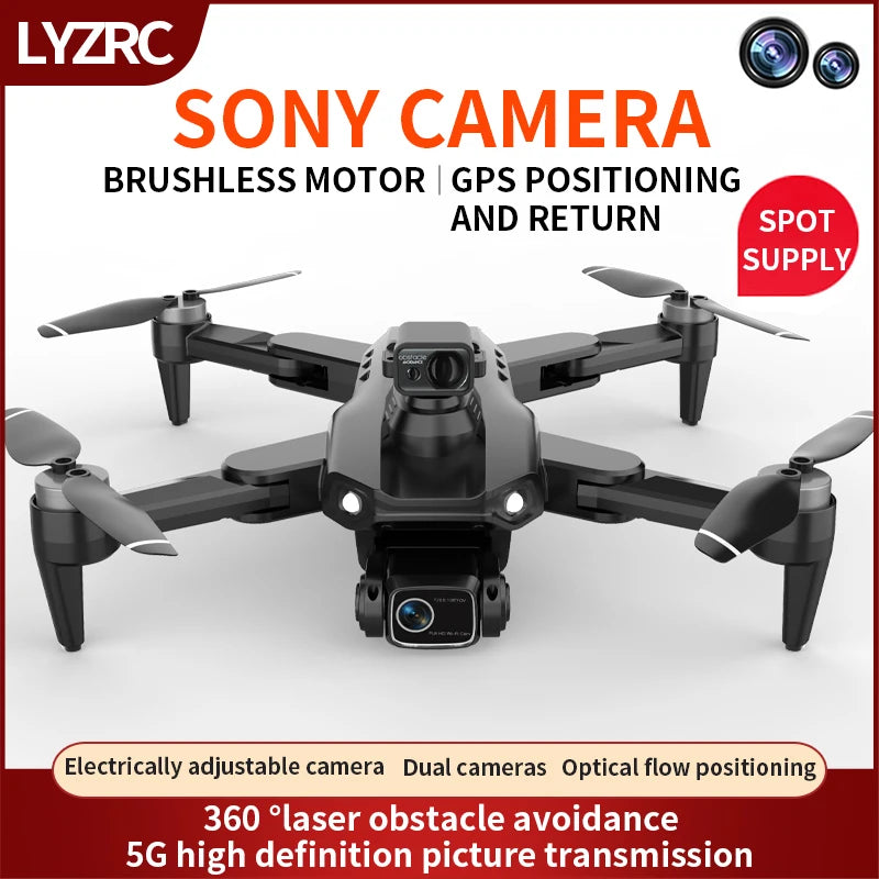 L900 Pro SE MAX GPS Drone 4K Professional With Camera WIFI 360 Obstacle Avoidance FPV Brushless Motor RC Quadcopter Mini Drone