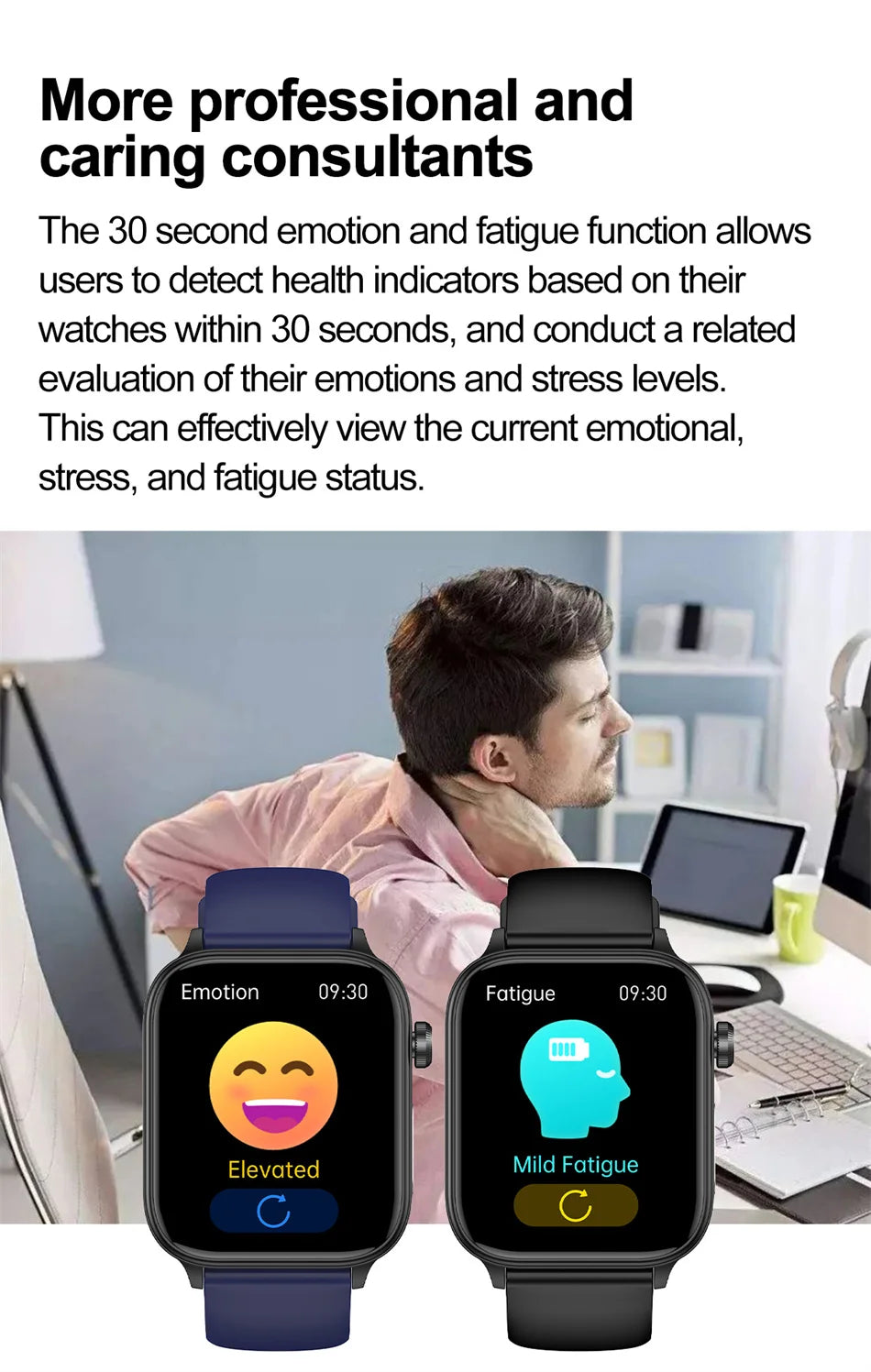 2025 New 24-Hour Health Monitoring Smart Watch Men Uric Acid Blood Lipids Heart Rate Bluetooth Call Smartwatch Women
