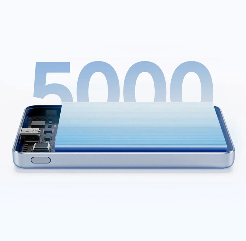 Xiaomi Ultra Slim Magnetic Power Bank 5000mAh WPB0507S Qi 7.5W Wireless Charger for Xiaomi 14 15 iPhone 15 16 MagSafe Charging