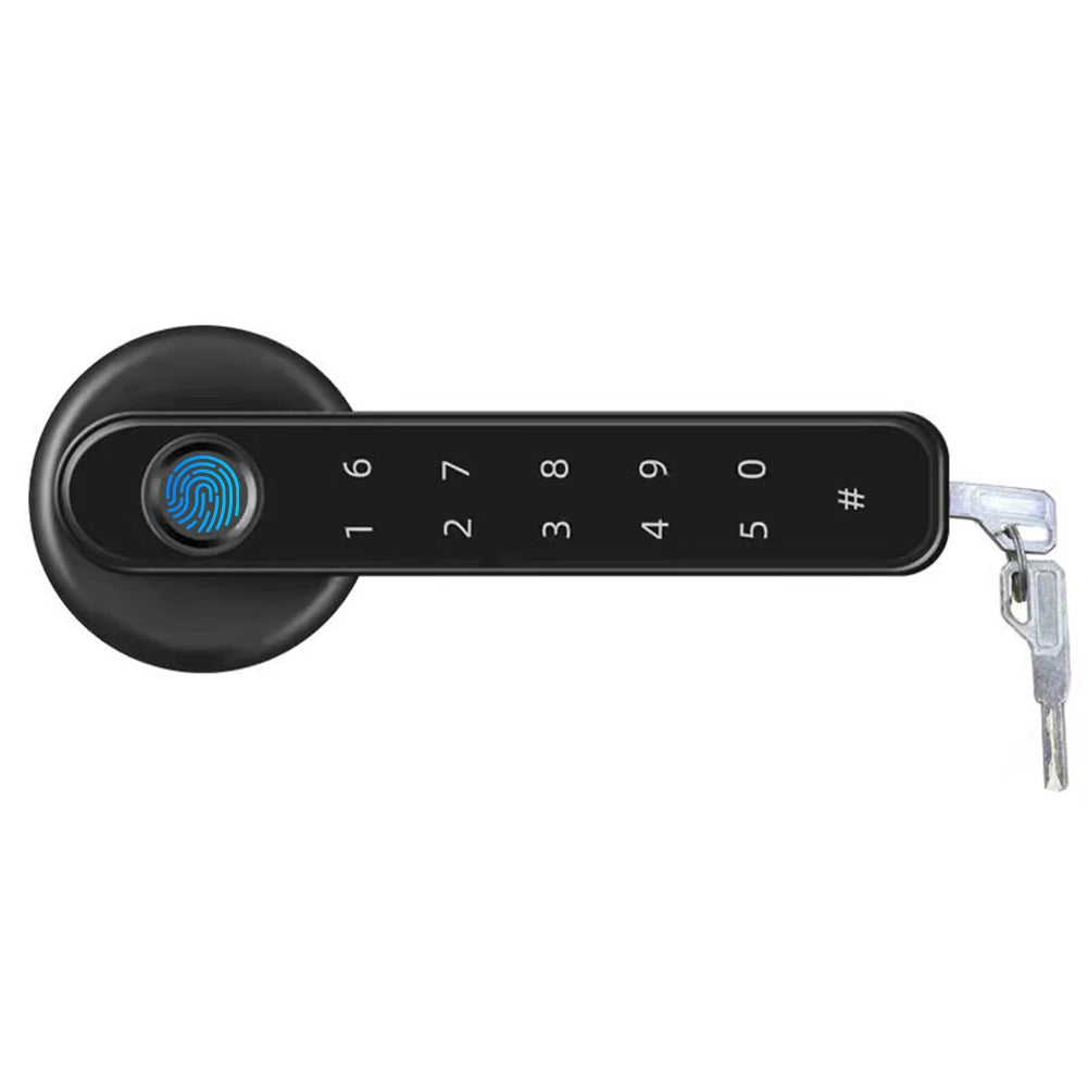 Bluetooth-compatible Fingerprint Door Lock Keyless Entry Electronic Door Knobs Lock Fingerprint Security Handle Lock for Bedroom