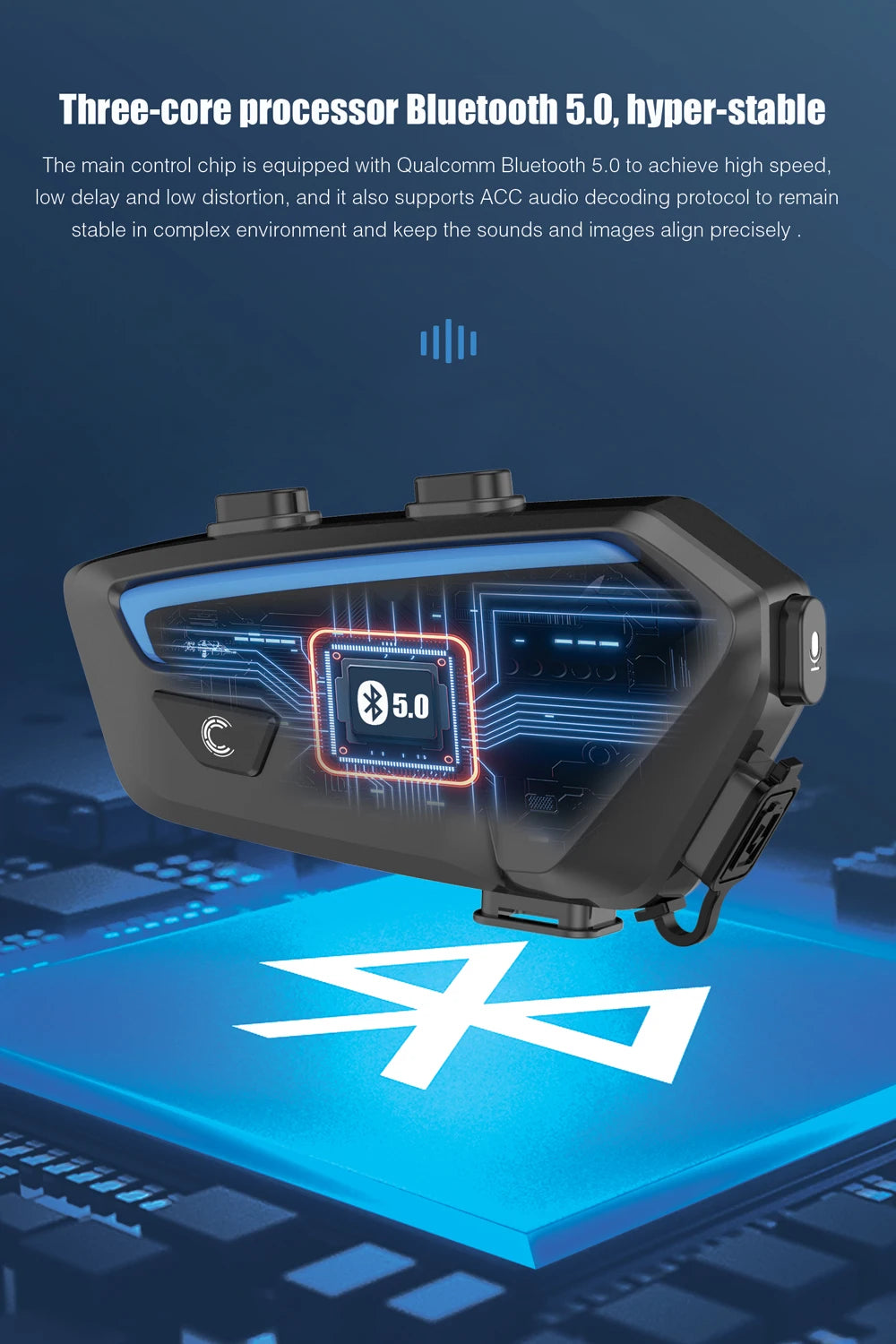 Motorcycle Intercom Bluetooth Helmet Headset Freedconn FX 10 Riders Pair Other Brands Motorbike Interphone Speaker Communicator