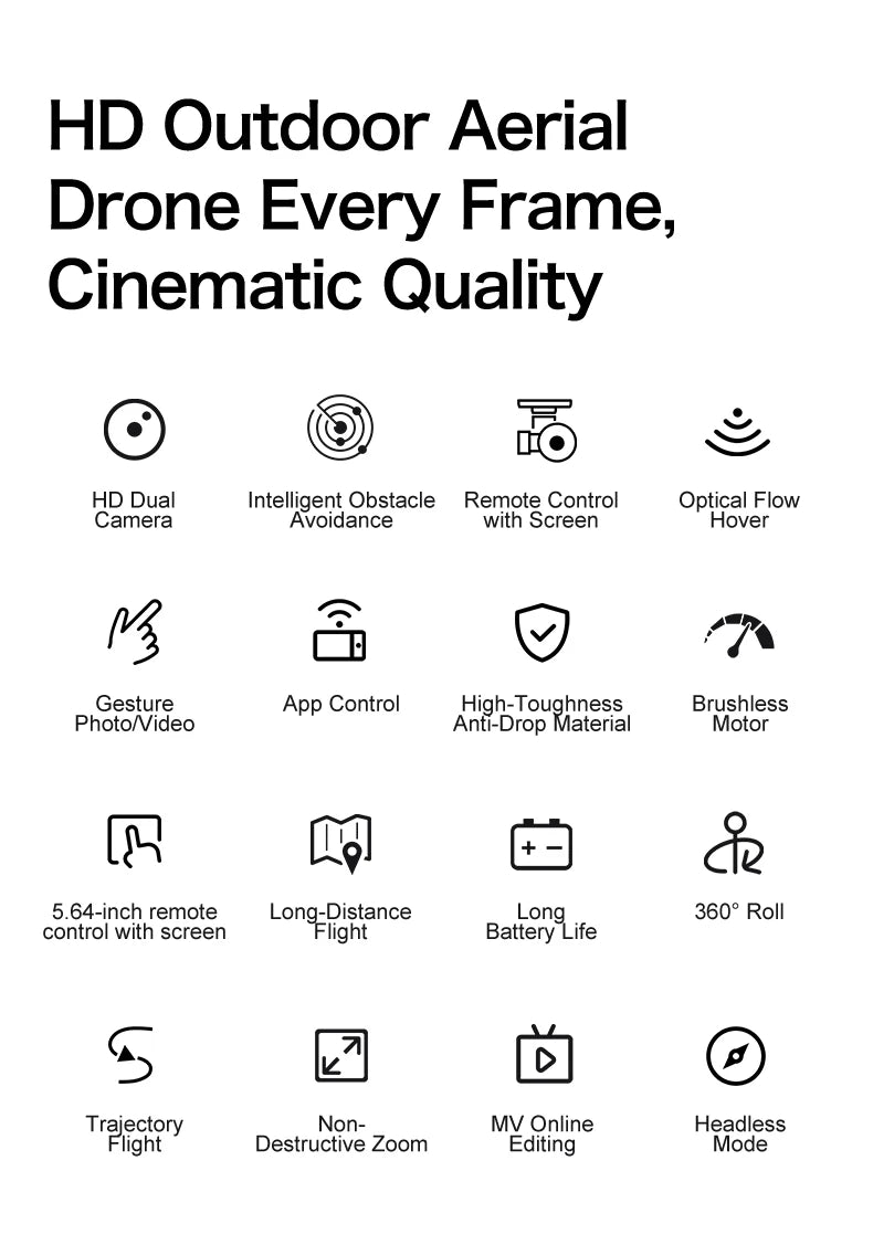 NEW GT50 PRO MIni 5 pro RC Drone 8K HD Dual Cameras WiFi GPS 20mins Flight Aerial Photography Quadcopter Remote Control UAV Toys