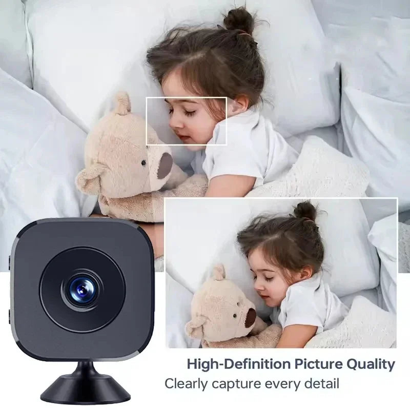 4K Full HD Mini Security Camera Pro WiFi Surveillance With 2 Way Audio Motion Detection Infrared Night Vision Security Camera