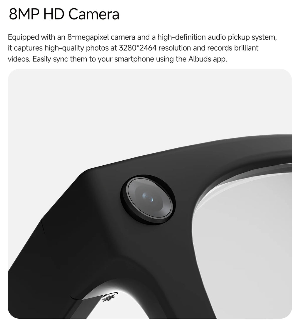AI Smart Glasses NEW MT5 Ultra Real-time Translation Glasses 800W Pixel Camera Photo Video Recording Smart Wearable Devices
