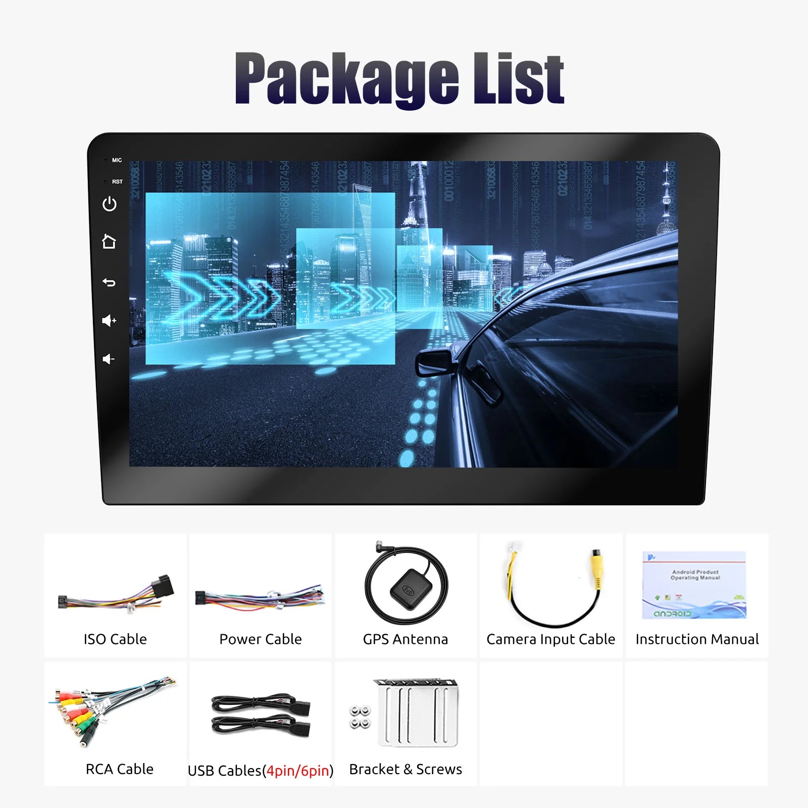 ESSGOO 2 Din Car Radio Carplay Android Auto 7 9 10 Inch 4G 64G Universal Multimedia Player DSP FM RDS AHD GPS WIFI Autoradio