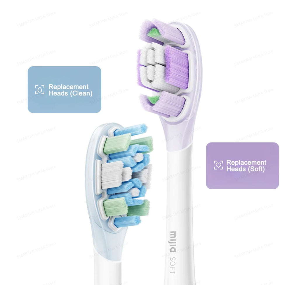 MIJIA Smart Servo-Oscillation Electric Toothbrush Pro,IPX8 Waterproof & Travel Lock,180-day long battery life,App Control