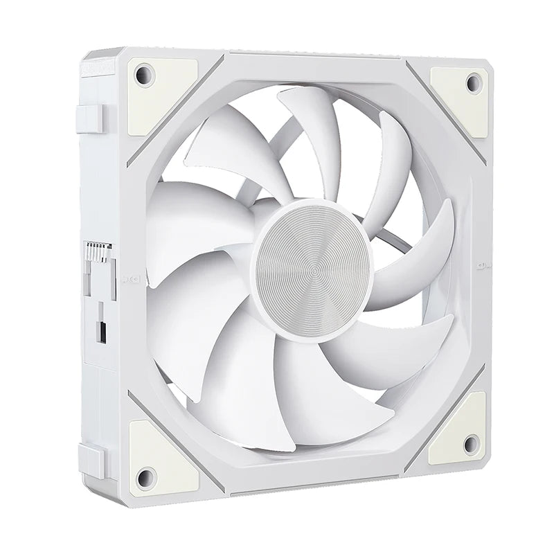 TEUCER JM-5 3-in-1 ARGB PC Fan 800-2000RPM Case Fan Compatible with 240 360 Water Cooling Radiator Wireless Cooling Fan Kit