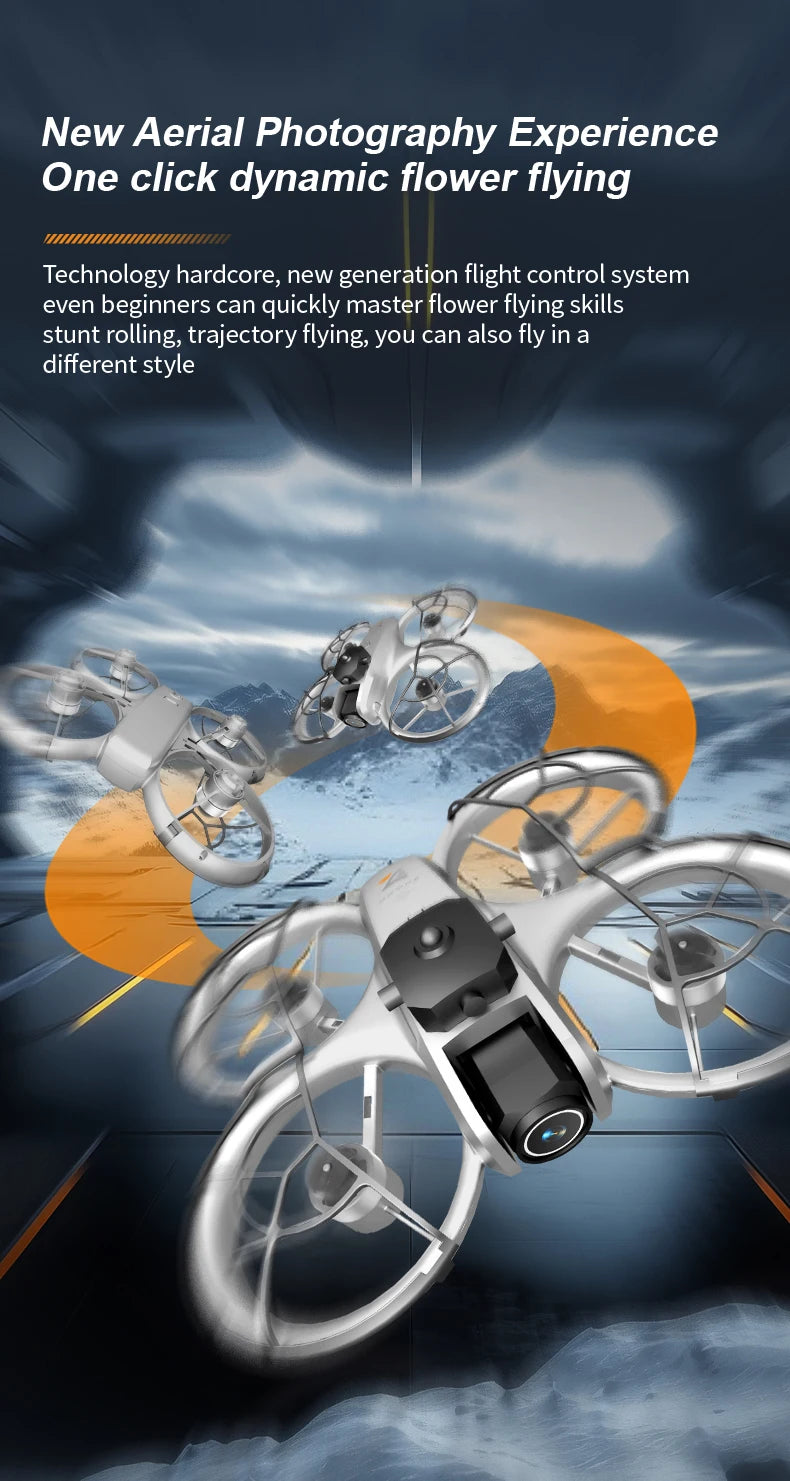 New Z4 Mini Drone 4K HD Camera  Aerial Photography Brushless Motor Optical flow positioning Large screen Rc Quadcopter Toys Gift