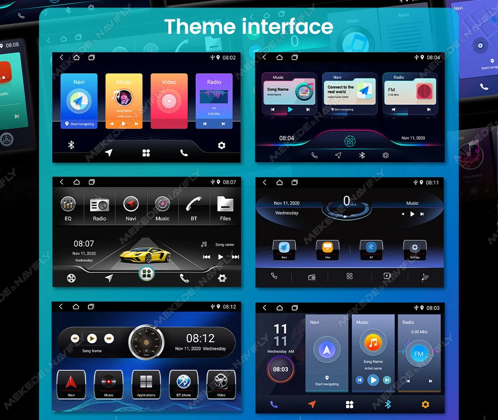 Wireless Carplay Car Radio Stereo For KIA PICANTO Morning 2011-2016 Multimedia Player All-in-one GPS Navigation Autoradio WIFI