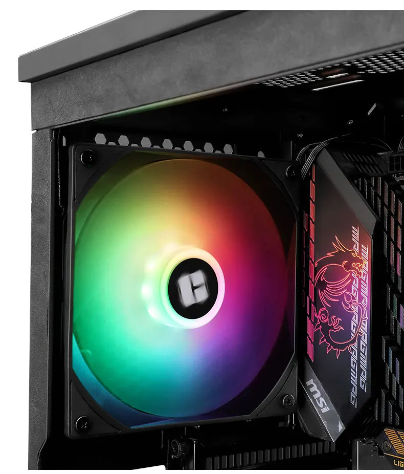 Thermalright TL-C14C-S 1/2/3/4/5PCS Computer Case Air Cooling Fan ARGB 140mm Pc Fans High Performance/LCP Noise Reduction 4PIN