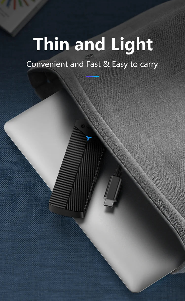 Yottamaster 5Gbps 4-in-1 USB3.0 Hub USB HUB Adapter Expansion Dock Ultra-Slim OTG Adapter Type C For PC iOS Computer Accessorie