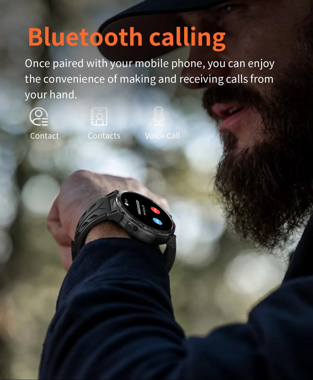 2026 New Outdoor GPS Sports Smartwatches Men Compass 10ATM Waterproof 24/7 Health Monitoring Chat GPT Bluetooth Call Smart Watch