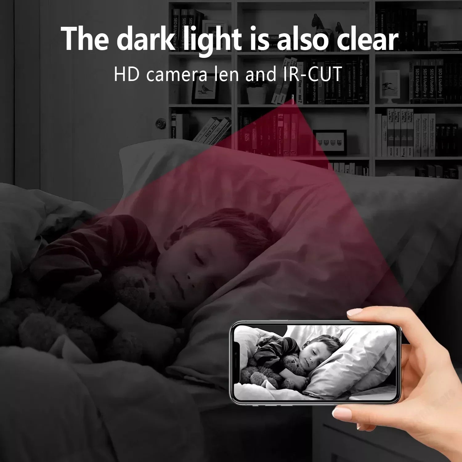1080P HD Mini Camera WIFI Smart Home Security Protection Smallest Invisible Cam Built-in Battery Night Vision IP Body Cam Espiar
