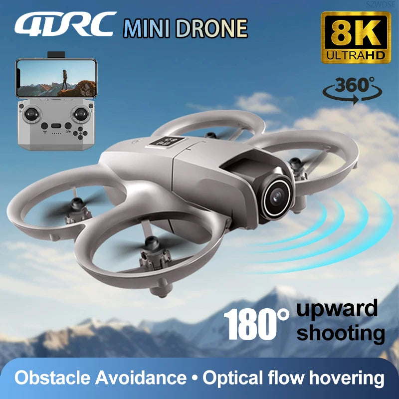 T3/GT3 HD Mini Ultra-Light Drone With Optical Flow & Wifi Image Transmission Obstacle Avoidance Remote Control Quadcopter Toys