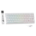 ATTACK SHARK X68PRO HE Wireless Rapid Trigger Gaming Keyboard with Adjustable Actuation,Hot-Swap,RGB Backlit,BT/2.4GHz/Wired
