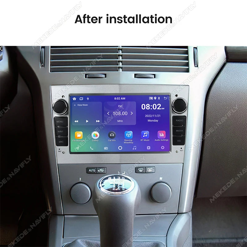 Android 15 64G Car Radio For Opel Astra H J 2004 Vectra Vauxhall Antara Zafira Corsa C D Vivaro Meriva Veda GPS autoradio Stereo