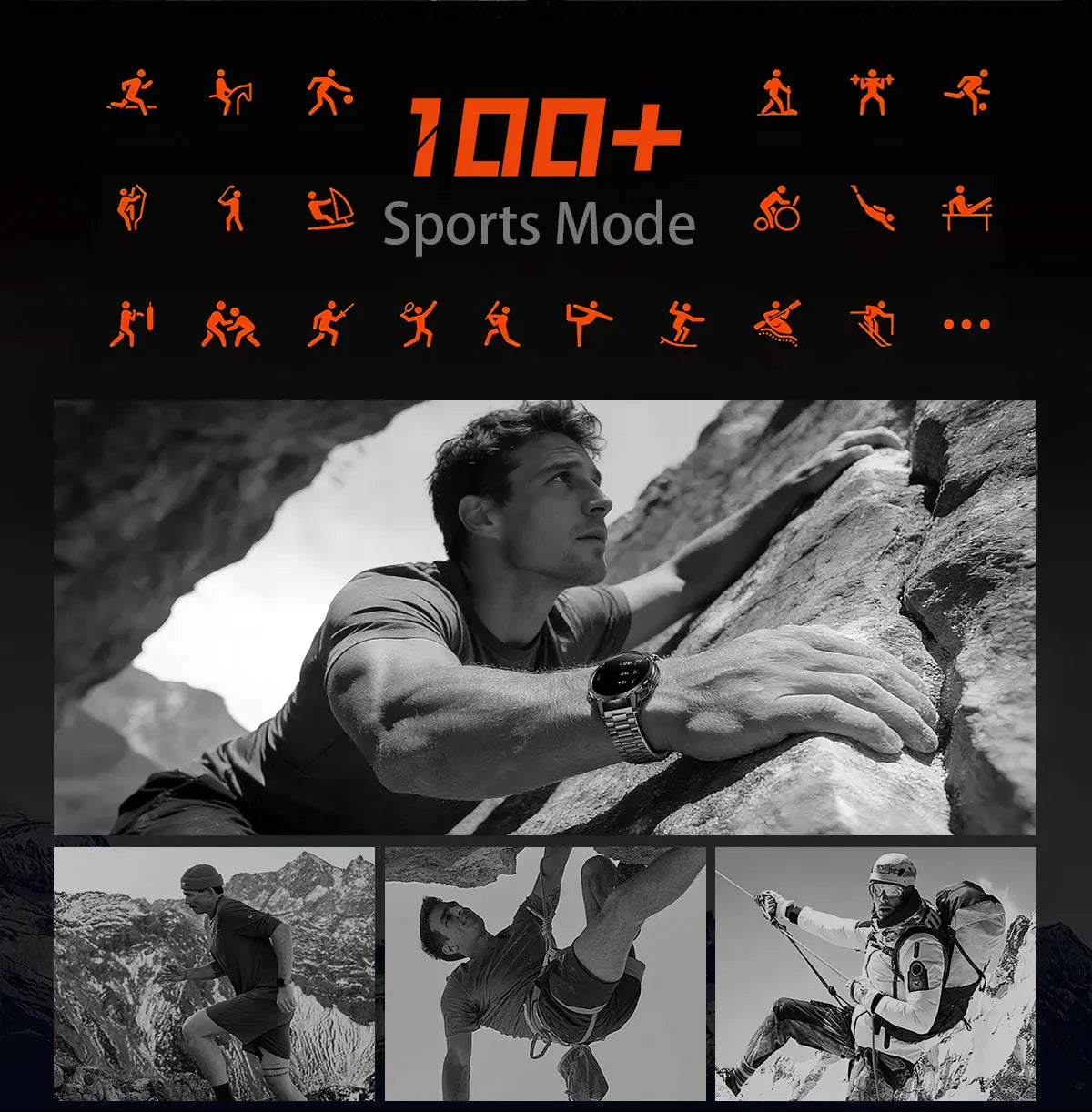 2026 New Military TANK SmartWatch Bluetooth call 10ATM Waterproof 1400mAh Battery Heart rate monitoring Outdoor Sports Watch Men