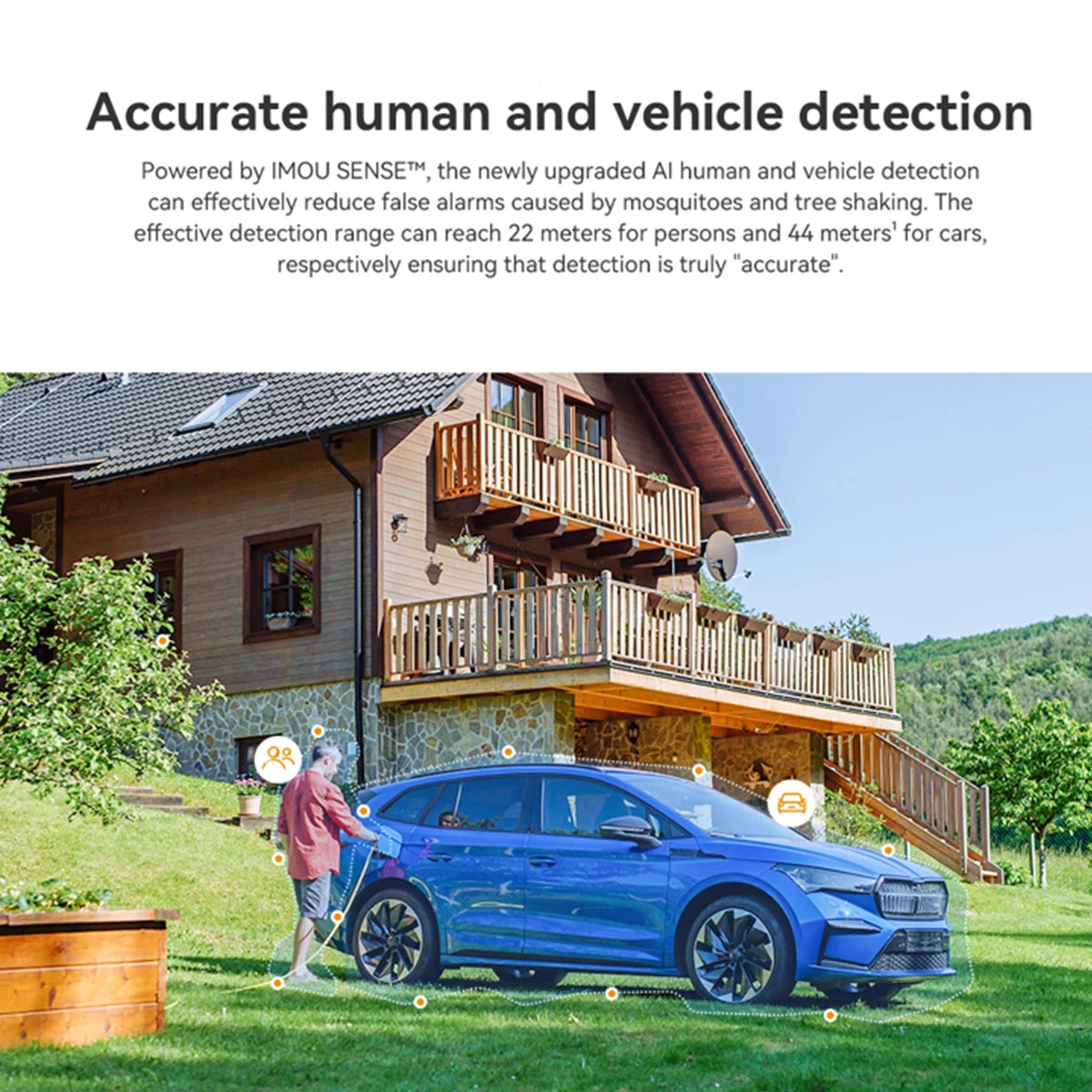 IMOU Cruiser Dual 8MP Dual Lens WiFi Camera Wifi 6 Zoom AI Human Vehicle Detection Smart Color Surveillance Outdoor Camera