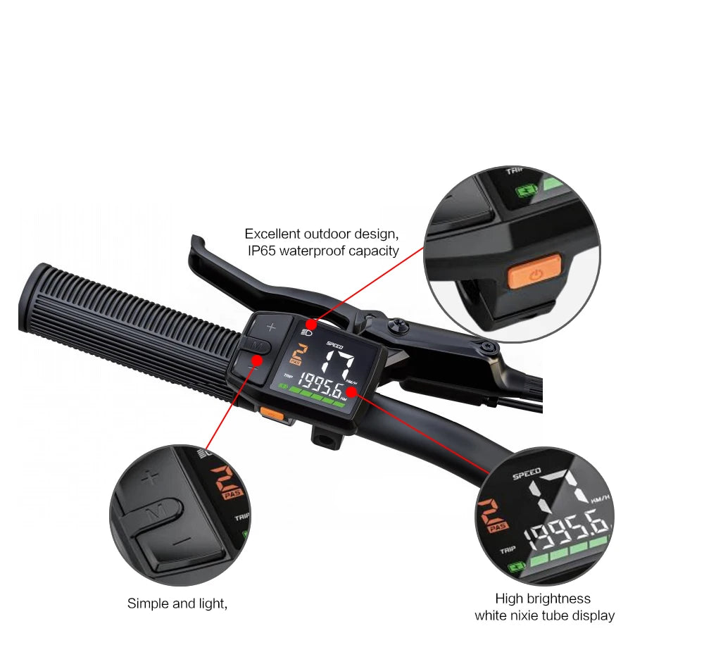 Bafang E-bike HDMI  OLED Colour OLED Display DZ41 For BBS01/BB02/BBSHD/M400/M500/M600/M620 Bafang Motor CAN Protocol