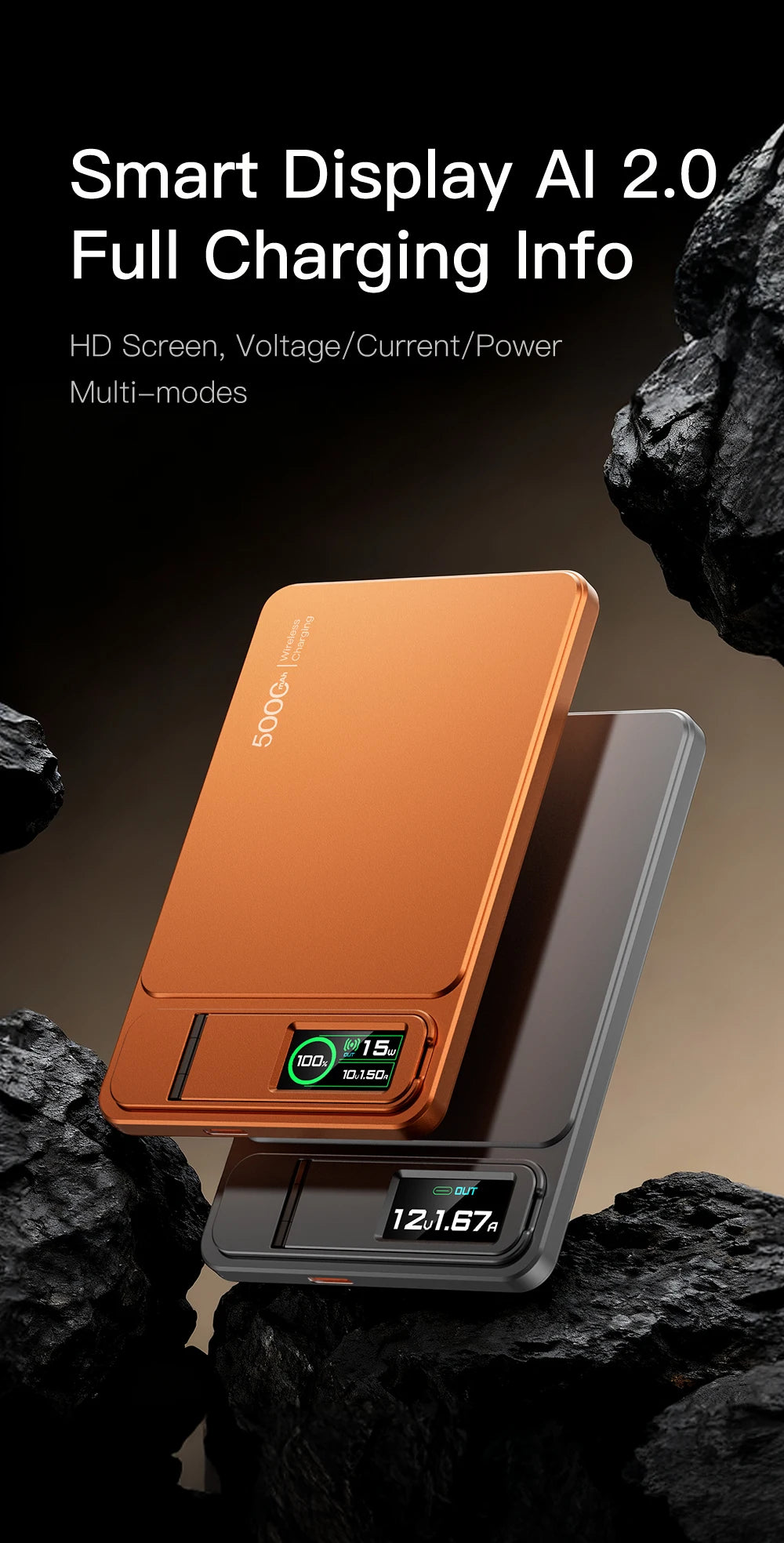 Lenovo CCC 10000mAh Slim Original Power Bank For MagSafe,Magnetic Wireless 20W Fast Charging Portable Battery For iPhone 12-17