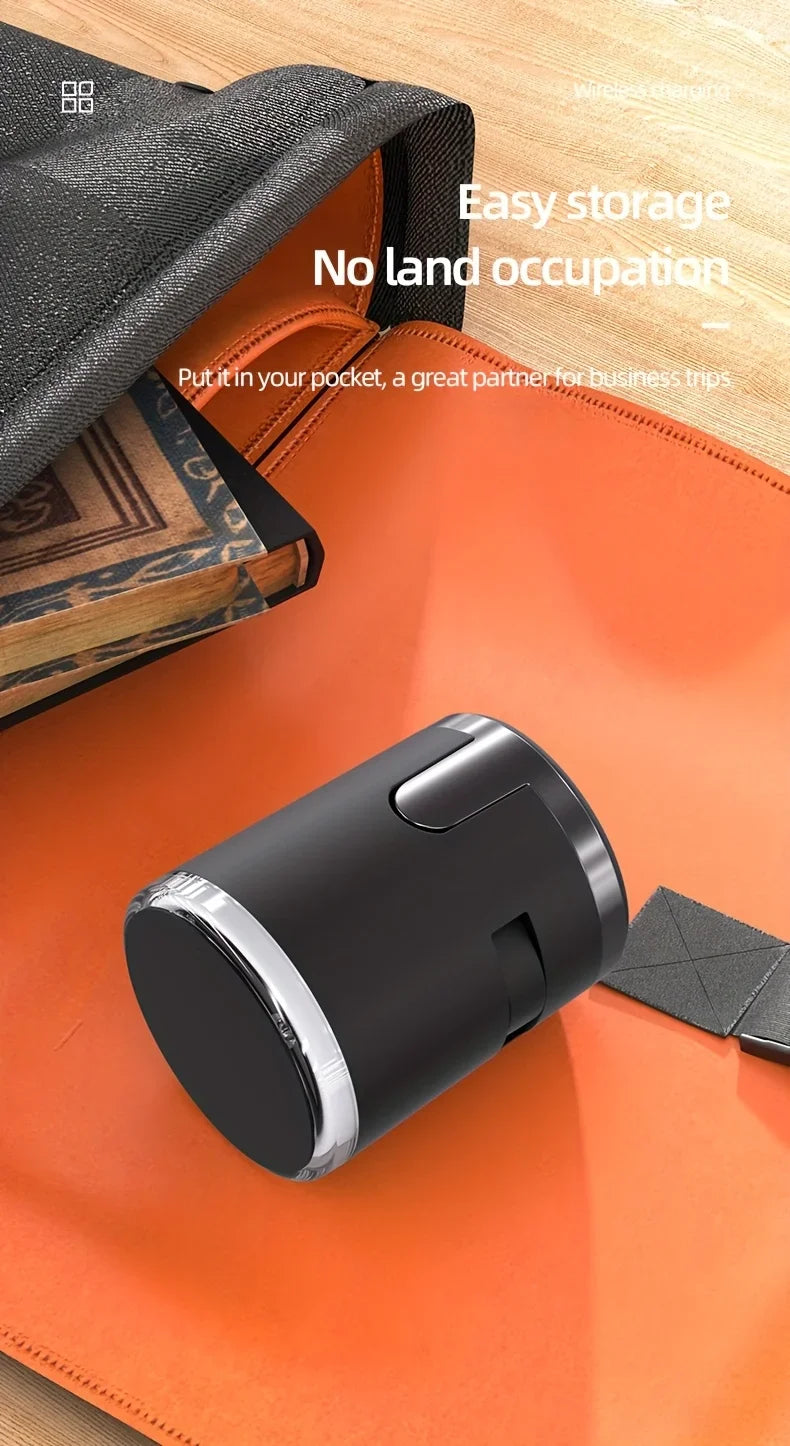 4 in 1 Foldable Fast Charging Station Qi2 15W Magnetic Wireless Charger for Magsafe iPhone16/15/14/13/12 Apple Watch AirPods Pro