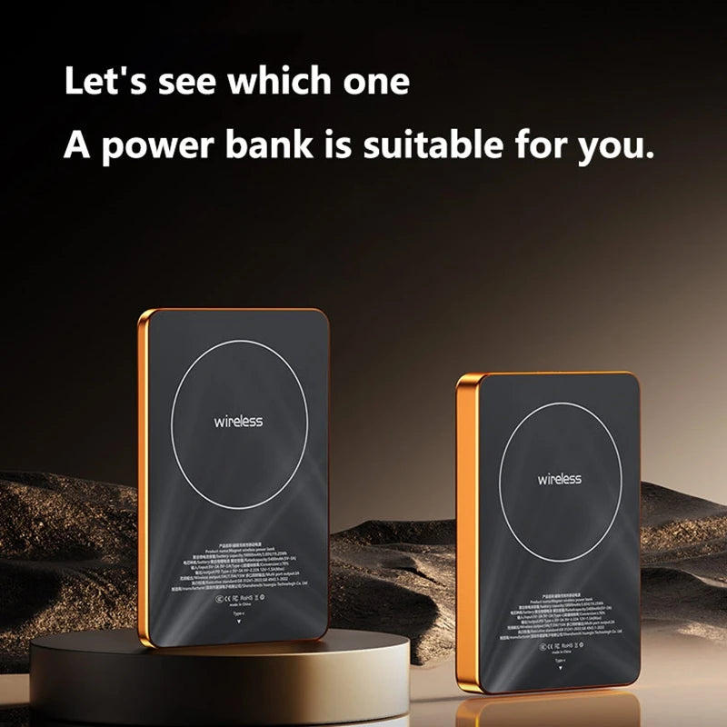VIVO 10000mAh Ultra Slim Power Bank 20W Magnetic Wireless Fast Charging CCC Portable Battery For MagSafe Watch iPhone Samsung