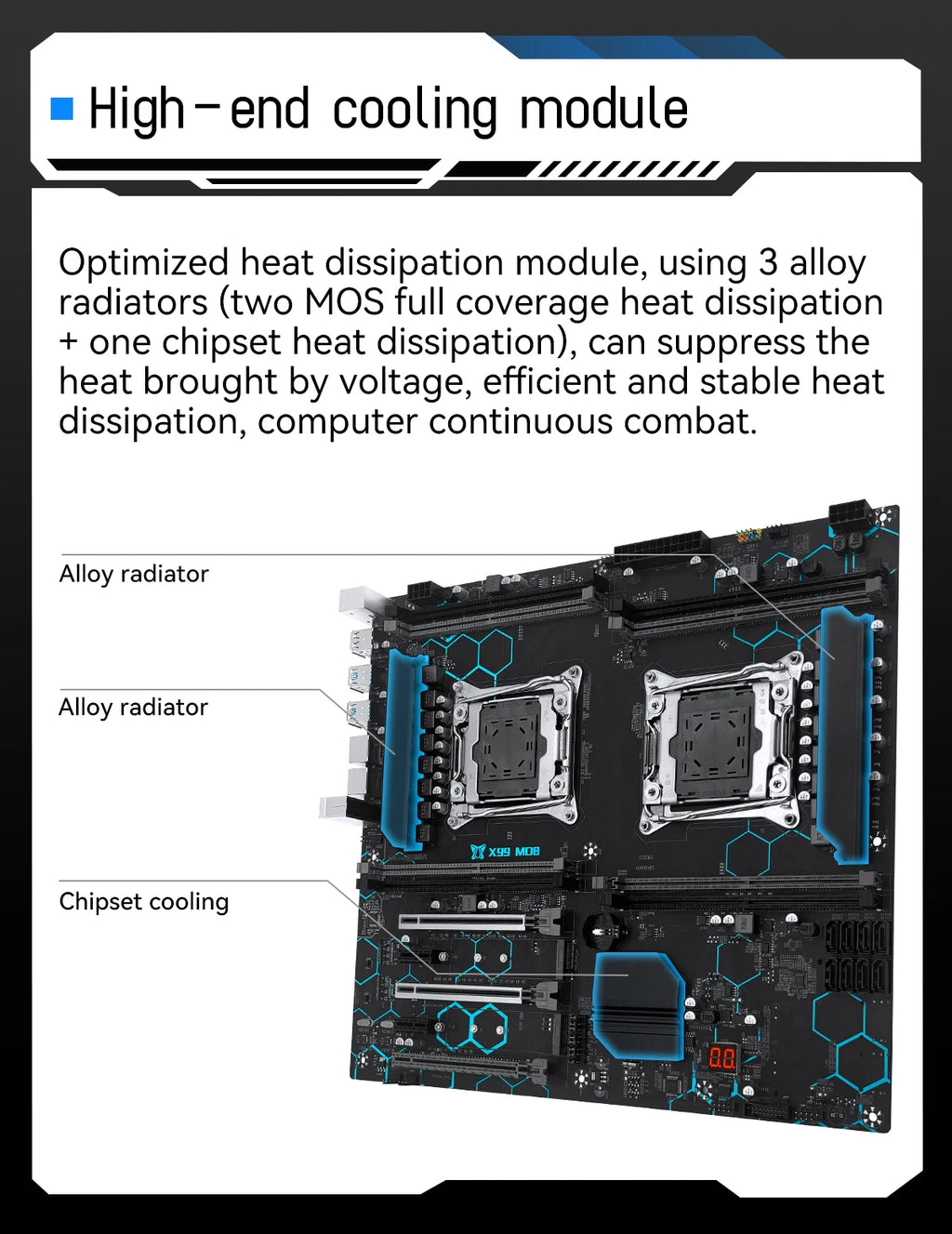 MACHINIST X99 MD8 Dual CPU Motherboard Optional  Kit Set lntel Xeon E5 2680 V4 LGA2011-3 DDR4 32GB RAM C612 chip Server Computer