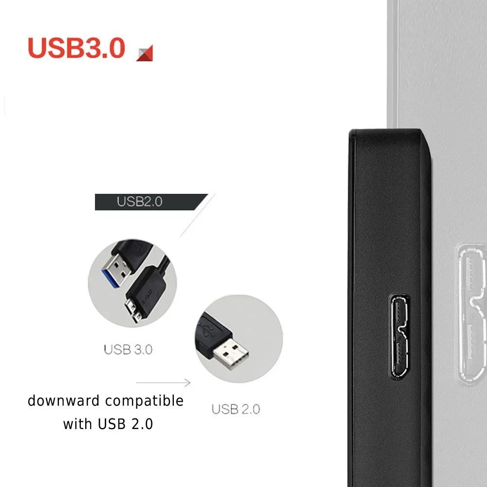 New Style For OEM Expansion HDD Drive Disk For Seagate 320GB 500GB 1TB 2TB USB3.0 External HDD 2.5" Portable External Hard Disk